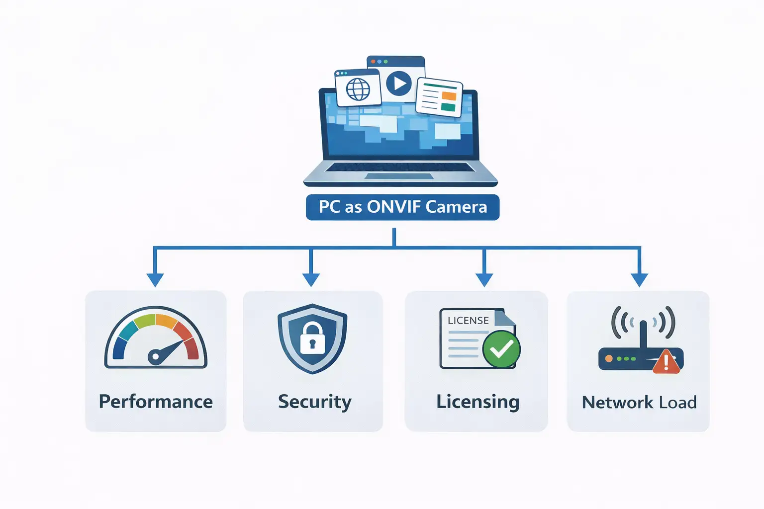Key considerations: Performance, Security, Licensing, and Network Load